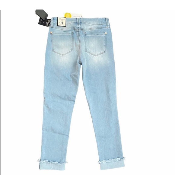 Revery Kids Ankle Cuffed Skinny Jeans - Picture 5 of 5